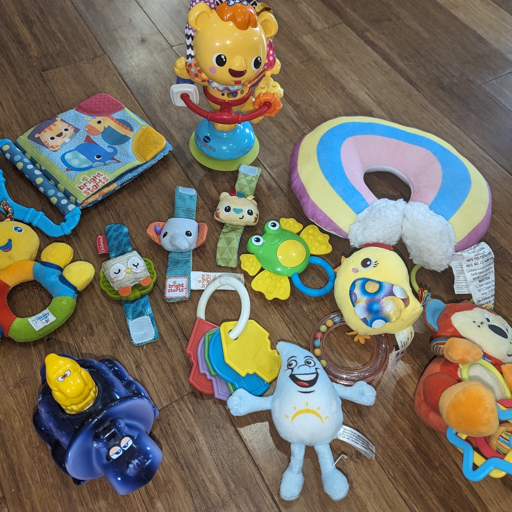 13 Piece Bundle! Colorful Kids Toy Set